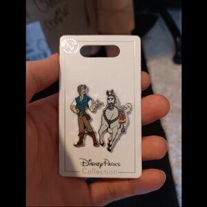 Disney Parks Rapunzel Flynn Rider And Maximus Pin PB1B8